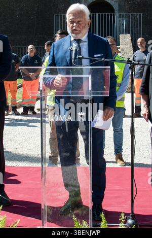 Rom, Italien. Mai 2025. Im Foto Claudio Andrea Gemme. NUR REDAKTIONELLE VERWENDUNG! NICHT FÜR KOMMERZIELLE ZWECKE! Stockfoto