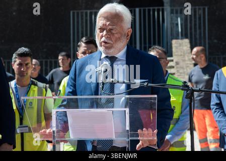 Rom, Italien. Mai 2025. Im Foto Claudio Andrea Gemme. NUR REDAKTIONELLE VERWENDUNG! NICHT FÜR KOMMERZIELLE ZWECKE! Stockfoto