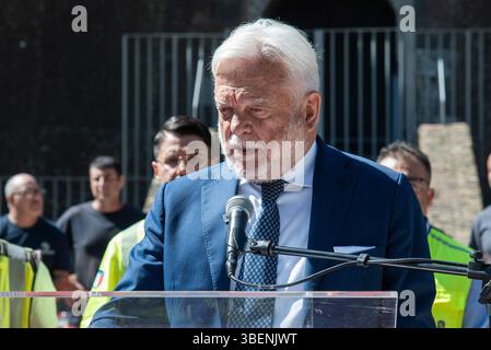 Rom, Italien. Mai 2025. Im Foto Claudio Andrea Gemme. NUR REDAKTIONELLE VERWENDUNG! NICHT FÜR KOMMERZIELLE ZWECKE! Stockfoto