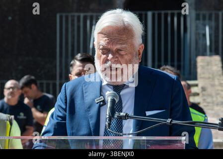 Rom, Italien. Mai 2025. Im Foto Claudio Andrea Gemme. NUR REDAKTIONELLE VERWENDUNG! NICHT FÜR KOMMERZIELLE ZWECKE! Stockfoto