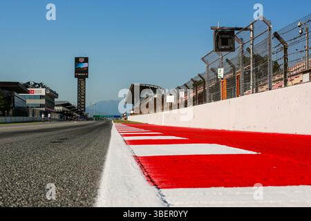 BARCELONA, SPANIEN - 29. Mai: Eine allgemeine Ansicht der Strecke während der Vorschauen vor dem Formel 1 Grand Prix von Spanien auf dem Circuit de Barcelona-Catalunya am 29. Mai 2025 in Barcelona, Spanien. (Foto: Qian Jun/Paddocker) Stockfoto