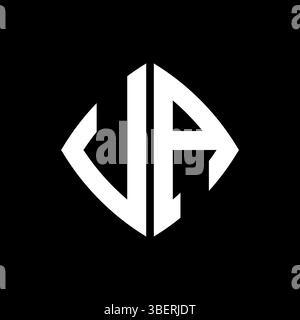 VA Logo Initial Monogramm mit geometrischem, modernem rechteckigem abgerundetem Design im isolierten Hintergrund, minimalistisches Logo in geometrischer Form. Stock Vektor