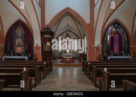 St. James's Cathedral, gotische Kirche in Riga, Lettland Stockfoto