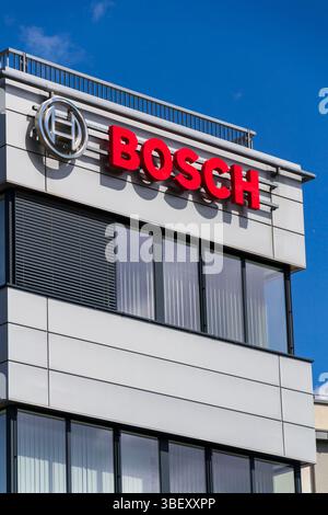 Firmenlogo der Robert Bosch GmbH am 29. Mai 2025 in Prag, Tschechische republik. Stockfoto