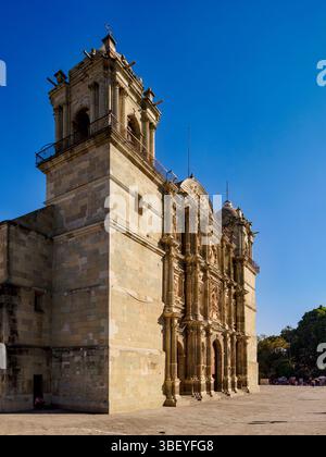 Kathedrale unserer Lieben Frau von der Himmelfahrt, Oaxaca de Juarez, Oaxaca State, Mexiko Stockfoto