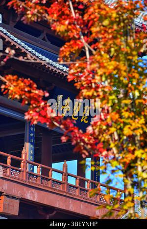 Pipa Pavillon, Stadt Jiujiang, Provinz Jiangxi, China Stockfoto