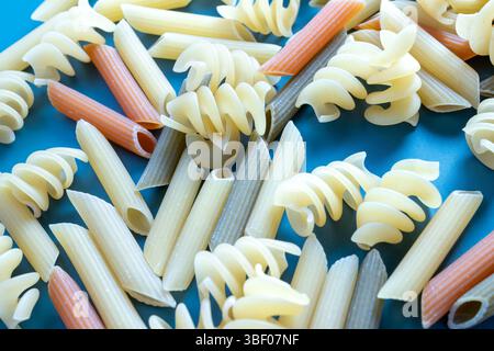 Gemischte Pasta Stockfoto