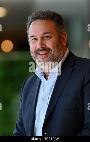 Paris, Frankreich. 30. Mai 2025. Bruce Toussaint besucht die French Open 2025 am 30. Mai 2025 im Roland Garros in Paris. Foto: Franck Castel/ABACAPRESS.COM Credit: Abaca Press/Alamy Live News Stockfoto