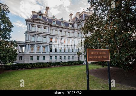 Das Dwight D Eisenhower Executive Office Building, Washington DC Stockfoto