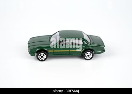 Corgi Juniors Jaguar XJ40 Spielzeugmodell – Wales, Großbritannien – 17. Mai 2025 Stockfoto