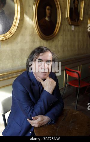 Porträt von Mircea Cartarescu 18/05/2025 ©Basso Cannarsa/opale.Photo Stockfoto