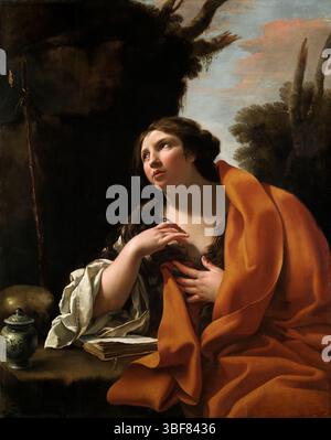 St. Maria Magdalen. Simon Vouet. c. 1630. Stockfoto