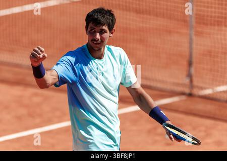 Paris, Frankreich. 30. Mai 2025. Alexei Popyrin (aus) nach seinem Spiel während des Roland Garros 2025. Quelle: Corleve/Alamy Live News Stockfoto