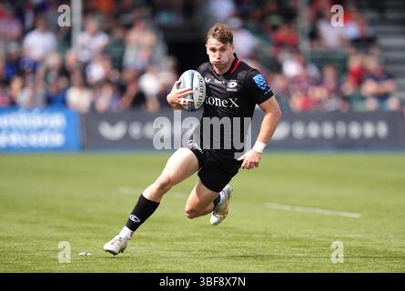 Saracens' Tobias Elliott während des Gallagher Premiership Matches im StoneX Stadium, London. Bilddatum: Samstag, 31. Mai 2025. Stockfoto