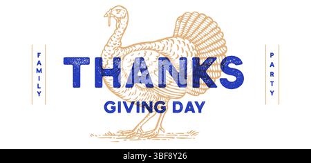 Türkei. Vielen Dank. Handschrift Stock Vektor