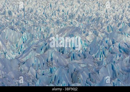 Eine abscheuliche Nahaufnahme eines Gletschers in Argentinien 1 Stockfoto