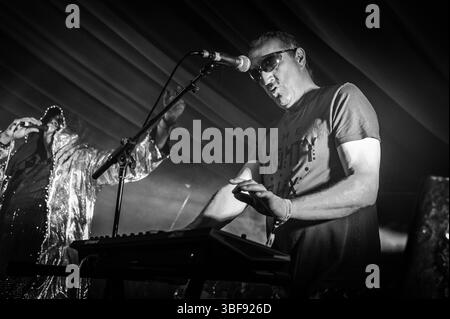 The Mighty Flux beim Bearded Theory Festival 2025 Stockfoto