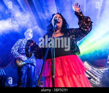 The Mighty Flux beim Bearded Theory Festival 2025 Stockfoto