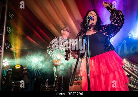 The Mighty Flux beim Bearded Theory Festival 2025 Stockfoto