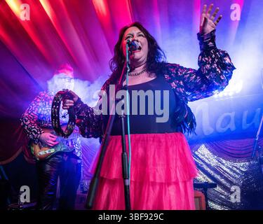 The Mighty Flux beim Bearded Theory Festival 2025 Stockfoto