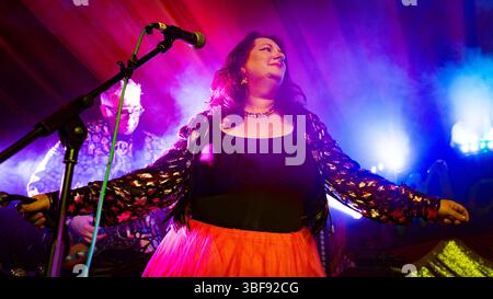 The Mighty Flux beim Bearded Theory Festival 2025 Stockfoto