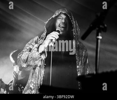 The Mighty Flux beim Bearded Theory Festival 2025 Stockfoto