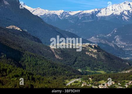 Das Fort du Randouillet ist eine Festung in der Nähe von Brian On in der Region DauphinŽ im Südosten Frankreichs Stockfoto