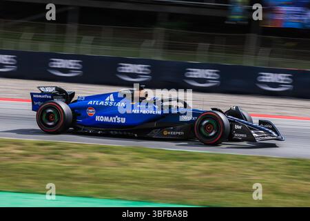 Barcelona, Spanien. 31. Mai 2025. Alexander Albon aus Thailand und Williams Racing während des Qualifikations-Formel-1-Grand-Prix von Spanien. Quelle: SOPA Images Limited/Alamy Live News Stockfoto