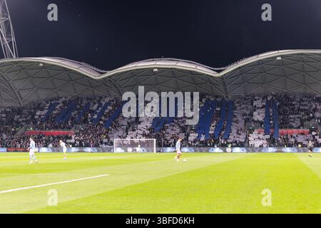 Melbourne, Australien. 31. Mai 2025. Fans des Melbourne Victory FC beim A-League Men Grand Final Spiel zwischen Melbourne City FC und Melbourne Victory FC im AAMI Park am 31. Mai 2025 in Melbourne, Australien. Quelle: Santanu Banik/Alamy Live News Stockfoto