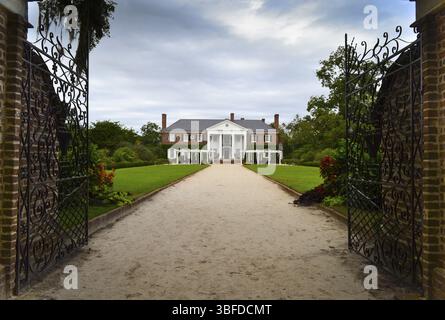 Boone Hall Plantatge Stockfoto