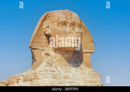 Große Sphinx von Gizeh in Ägypten Stockfoto