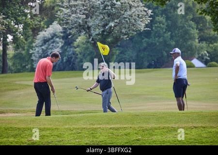 Crewe Golf Club. Haslington, Crewe Stockfoto