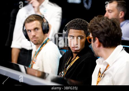 Barcelona, Spanien. Juni 2025. Jude Bellingham, Formel 1 Grand Prix von Spanien auf dem Circuit de Barcelona-Catalunya am 1. Juni 2025 in Barcelona, Spanien. (Foto von HOCH ZWEI) Credit: dpa/Alamy Live News Stockfoto