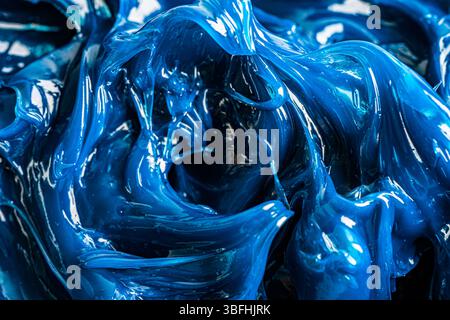 Synthetisches Lithium-Komplex-Schmierfett in Premium-Qualität, hohe Temperaturen und Maschinenschmierung für Automobil- und Industrieanwendungen. Stockfoto