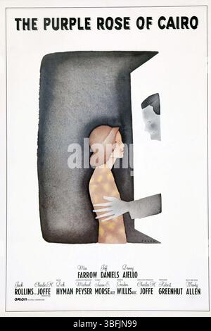 THE PURPLE ROSE OF CAIRO (1985), REGIE FÜHRTE WOODY ALLEN. Quelle: ORION PICTURES / Album Stockfoto
