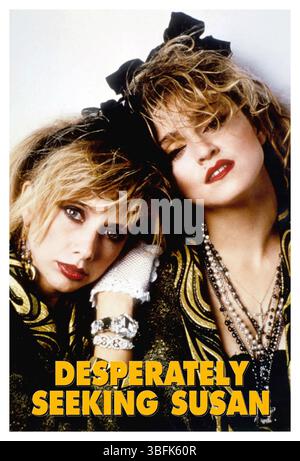 MADONNA und ROSANNA ARQUETTE in DESPERATELY SUCHANTING SUSAN (1985), Regie: SUSAN SEIDELMAN. Quelle: ORION PICTURES / Album Stockfoto