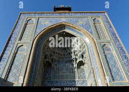 Iran, Kerman, La Mosquée du Vendredi (Mosquée Jameh) / Jameh Moschee in Kerman, Iran. Stockfoto