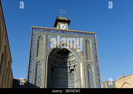 Iran, Kerman, La Mosquée du Vendredi (Mosquée Jameh) / Jameh Moschee in Kerman, Iran. Stockfoto