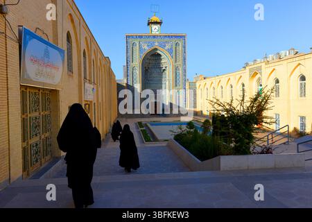 Iran, Kerman, La Mosquée du Vendredi (Mosquée Jameh) / Jameh Moschee in Kerman, Iran. Stockfoto