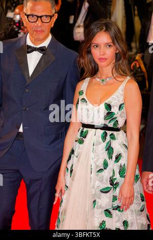 Cannes, Frankreich. Mai 2025. Die Schauspielerin Lyna Khoudri besucht Red Carpet. 13 Jours, 13 Nuits von Martin Bourboulon. Tag 11 im 78. Cannes. Stockfoto