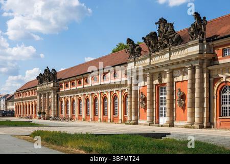 Das Potsdamer Filmmuseum im Stall des Potsdamer Stadtschlosses, Potsdam, Brandenburg. das Filmmuseum Potsdam im Marstall des Potsdamer Sta Stockfoto
