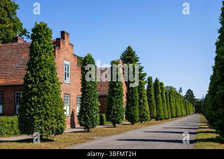Hollaendisches Etablissement im Neuen Garten, Potsdam, Brandenburg. Haeuser des Hollaendischen E Stockfoto