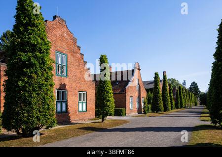 Hollaendisches Etablissement im Neuen Garten, Potsdam, Brandenburg. Haeuser des Hollaendischen E Stockfoto
