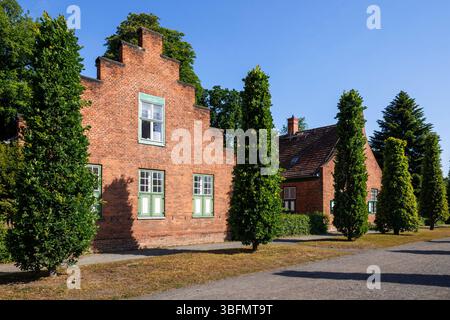 Hollaendisches Etablissement im Neuen Garten, Potsdam, Brandenburg. Haeuser des Hollaendischen E Stockfoto