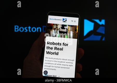 Robotics von Boston Dynamics: Engineering Movement and Intelligence Stockfoto