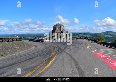 Columbia River Gorge in Oregon Stockfoto
