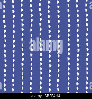 Abstraktes, nahtloses Muster des mittelmeers Stock Vektor