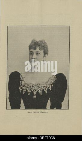 Seite 23 des 7. Mai-Musikfestivals in Indianapolis, 13. Mai 1895, zeigt verschiedene Auftritte des Maennerchors und anderer Gruppen der deutsch-amerikanischen Gemeinschaft, die ihre kulturellen Beiträge in der Region widerspiegeln. Stockfoto