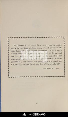Dieses Dokument der Ohio UN-American Activities Commission berichtet über Ermittlungen von Personen, die der kommunistischen Aktivität beschuldigt wurden, in den Jahren 1953 bis 1954 und gibt Einblick in die politische Kontrolle der Ära. Stockfoto