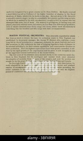Am 13. Mai 1895 versammelten sich Mitglieder des Maennerchor und der deutsch-amerikanischen Gemeinde, um Musik, Kultur und Geschichte durch öffentliche Auftritte zu feiern. Stockfoto